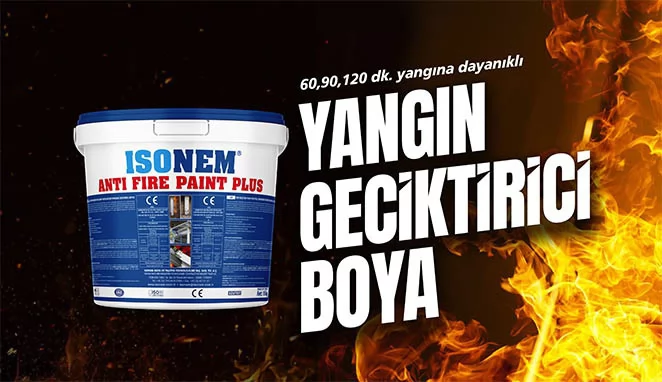 İsonem Yangın Geciktirici Boya