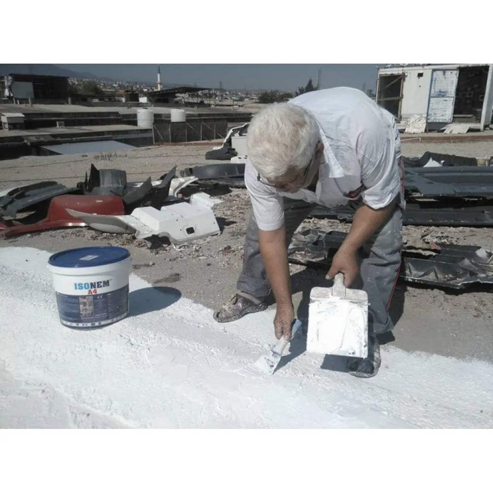 İsonem A4 - Polimer Esaslı Yüksek Dolgu ve Köprüleme Mastik
