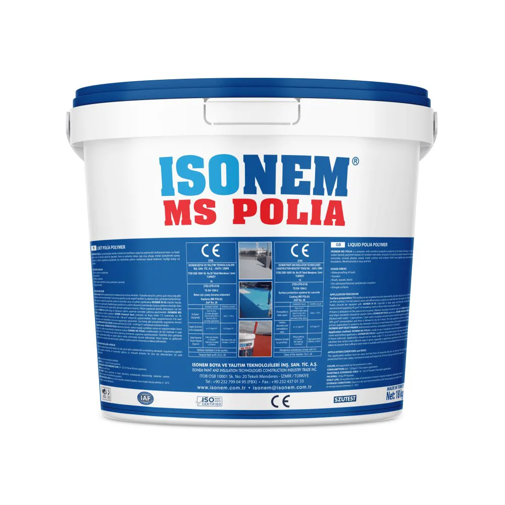 İsonem MS Polia - Yüksek Performanslı UV Dirençli Yalıtım Malzemesi