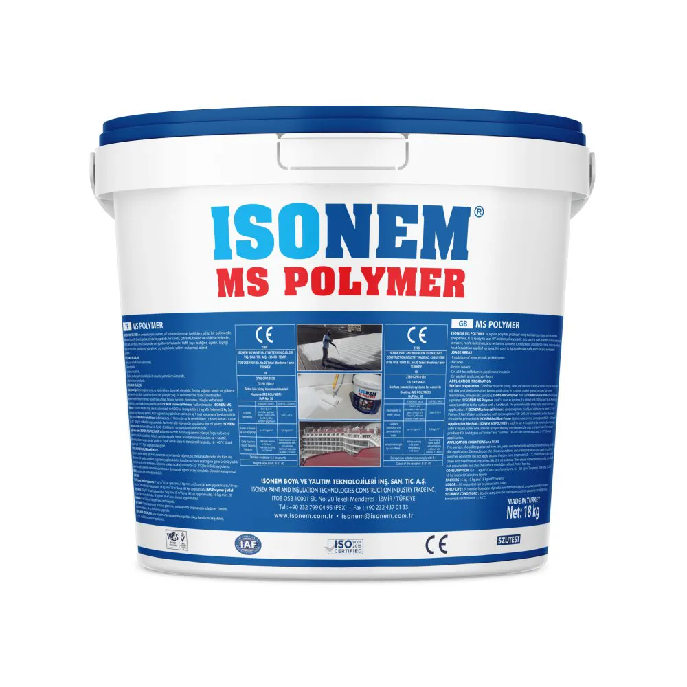 İsonem MS Polymer - Yüksek Performanslı UV Dirençli Yalıtım Malzemesi